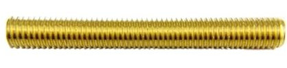 barre filetée en acier inoxydable, Vis de barre à filetage complet en cuivre, 1 pièce, goujon de barre à filetage complet en laiton, bande de dent filetée L: 250MM(M8 250mm)
