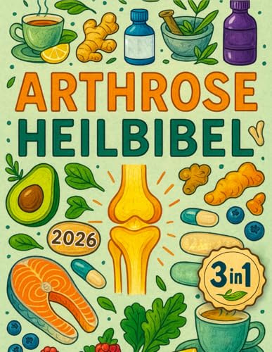Arthrose Heilbibel: [3 in 1] Die ultimative Anleitung zur Stärkung der Gelenke | Entdecken Sie regenerative Therapien und Methoden zum Schutz und Aufbau von Knorpel