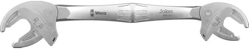 Wera 6006 Joker M/L Llave de doble boca autoajustante, 13-16 x 1/2-5/8 x 16-19 x 5/8-3/4 x 239.4 mm
