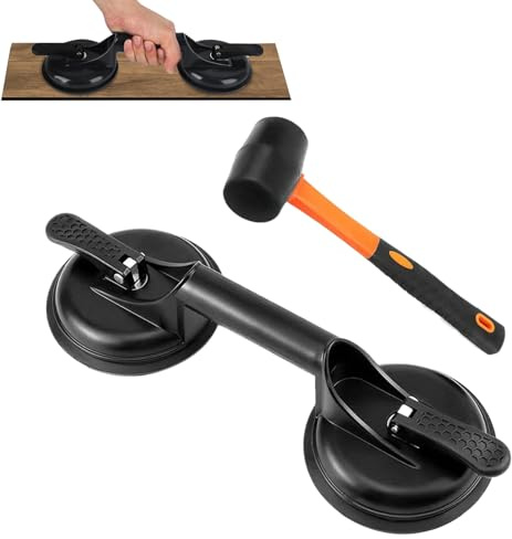 Fijador de juntas de suelo, herramienta de instalación de suelo, juego de de reparación para plato de ducha, zócalo, baño, armario, casa