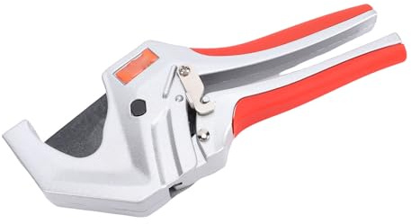 aqxreight Tagliatubi a Cricchetto in PVC Utensili Idraulici Professionali in Acciaio SK5 da 42 Mm per Tubi da Giardino PPR