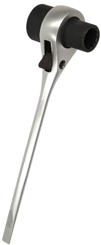 Volarenwin - Chainsaw Maintenance Tool - 13mm and 19mm Double Ratchet Wrench with Groove Cleaner Tip - Heavy Duty Chrome Vanadium Steel for Professional and Professional Use