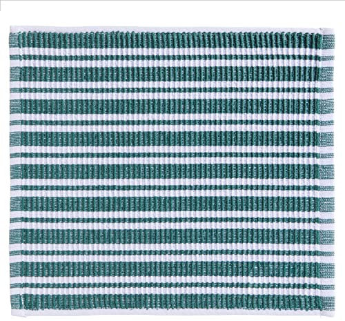 DDDDD - Torchons - Stripe - Accessoires de Cuisine - Torchon - Chiffons de Nettoyage - Coton - Vert - 4 pièces