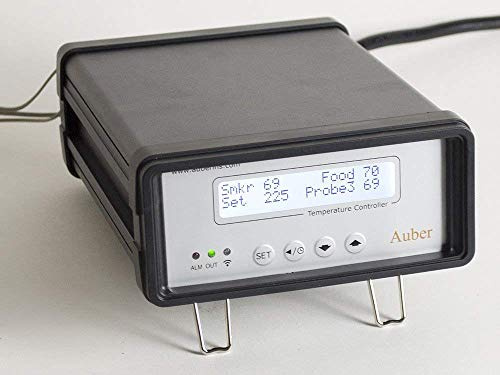 WiFi Electric Smoker Temperature Controller, 3 Probes, 1800 Watts (Probe 1: Wall-Mount)