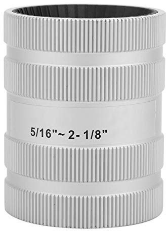 Oumefar 8–54 mm Rohrreibahle zum Entgraten von Rohrreibahle, 5/16 Zoll-2-1/8 Zoll Rohrreibahle zum Anfasen von Aluminium-Edelstahlrohren