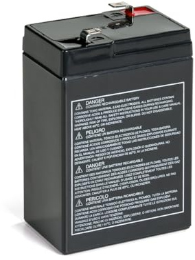PEG Batteria al Piombo 6V/4.5Ah - Ricambio Originale Ricaricabile per Veicoli Elettrici Peg Perego