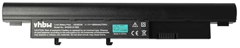 vhbw batteria compatibile con Acer Travelmate 8571-354G32N, 8571-6033, 8571-733G25Mn laptop, notebook (6600mAh, 11,1V, Li-Ion)