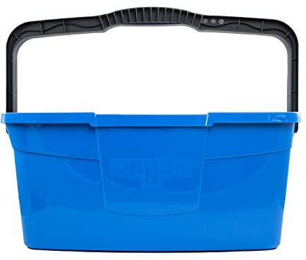 Unger Seau de Nettoyage Professionnel Compact de 10 litres, Lavage de fenêtre, Seau à vadrouille