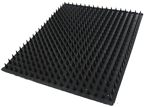 perfk Pferde-Bovine-Massagebürste, Tierkratzer, stark, 41,9 cm, multifunktional, tragbar, Juckreiz-Pfosten-Pad, Vieh-Juckreiz-Pfosten-Pad für den