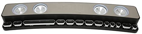 Altavoces para Computadora, Altavoz Bluetooth Estéreo de Alta Fidelidad de Rango Completo con Conexión USB, Altavoz para Juegos de PC RGB Dinámico para PC, Computadora Portátil, (Negro)
