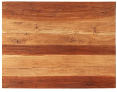 vidaXL Tischplatte Massivholz Akazie 15-16 mm 70x90 cm