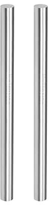 CoCud Asta tonda acciaio, Diametro 10 mm, lunghezza 150 mm, barra Acciaio Alta Velocità Magazzino Artigianale Fai-da-te Strumento - (Applicazioni: Per Torni Trapano Alesatrice), 2-pz