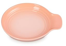 Le Creuset Steingut Signature Runde Löffelablage, 15,2 cm, Peche