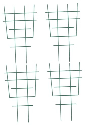 HANABASS 4piezas Soporte para Plantas De Plástico Soporte para Flores para Estacas De Plantas para Trepadoras Jardín o Balcones