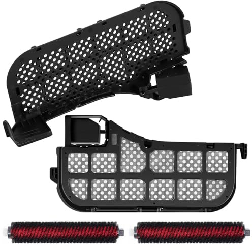 2 Pièces Filtres pour Roborock S8 Pro Ultra, en Plastique, avec 2 Brosses de Nettoyage, Remplacement de Accessoires pour Roborock, pour le Nettoyage de la Maison, de L'hôtel et du Bureau