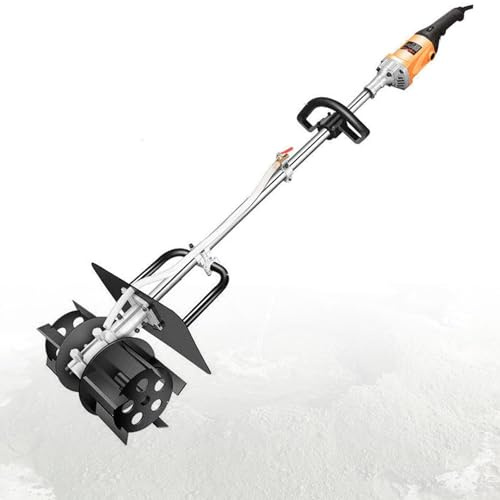 MiBoce Miscelatore Elettrico per Malta, Miscelatore Manuale per Cemento da 1000-2000 Giri/min, con Tubo dell'Acqua da 10 M, 6 velocità Regolabili, Larghezza di Miscelazione 320 Mm