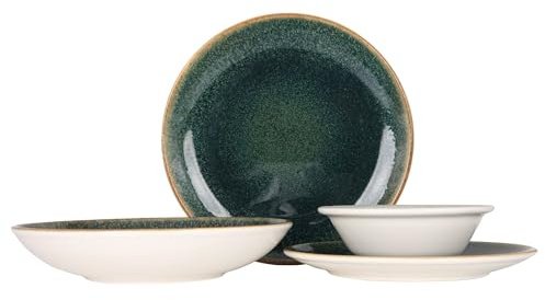 Bonna Set di stoviglie (Large) - Ore Mar - 24 pezzi - 6 Persone - Porcellana