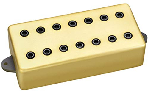 DiMarzio DP 714GS Titan 7 Bridge Humbucker, 7 Saiten E-Gitarren Tonabnehmer, Satin Gold Cover
