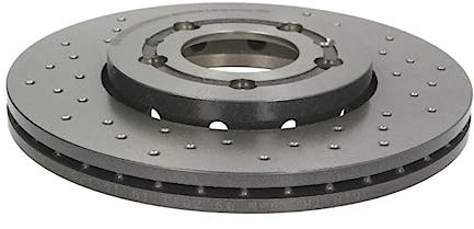 2x Bremsscheibe BREMBO XTRA LINE Gelocht/innenbel Ø 256 mm Vorne Vorne von Brembo (Set09.7011.1X) Bremsanlage Bremsscheibenset, Scheibenbremse, Satz, Bremsscheibensatz