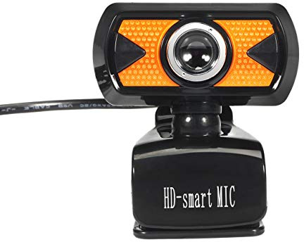 Jia Hu 1Pc Vidéo HD Appels Pliables HD Correction de Lumière Autofocus Portable Webcam Widescreen