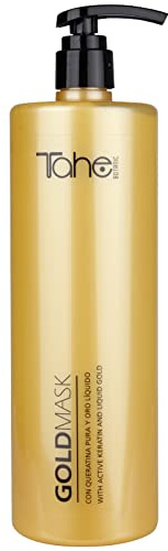 Tahe Botanic Gold Mascarilla Capilar Regeneradora con Queratina Pura y Oro Líquido (1000 ml)