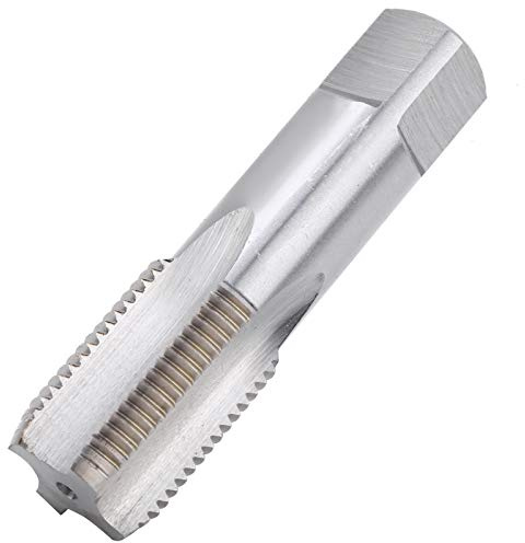 Fafeicy G1/2in 14 Zähne Rohrgewindebohrer, H2 Hochgeschwindigkeitsstahl gewindebohrer, 1,81 mm Zahnabstand, für Edelstahl, Eisen, Gusseisen, legierten Stahl, Amerikanischer Standard