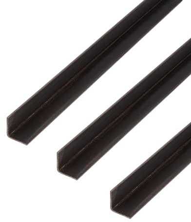 Alberts 423896 Winkelprofil | Stahl | 1000 x 25 x 25 x 3,0 mm | 3er Set