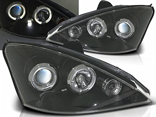 Angel Eyes Scheinwerfer für Ford Focus MK1 11.2001-10.2004 schwarz