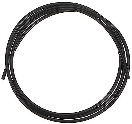 QUARKZMAN PU Trasmissione Cinghia Poliuretano Rotondo Cinghie 3mm Dia 3.3ft(1 Meter) Lunghezza Liscia Superficie PU Uretano Cintura per Trasmissione Trasmissione, Nero