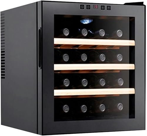 QPZMALSKY Constant Desktop Wine Cabinet, Wine Cabinet, Mini Electronic Wine Cabinet, Small Ice Bar, Built -In Wine Cooler