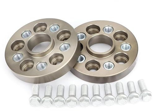 DZSQTGJKIO Spurverbreiterungen Für Mercedes Für Benz W168 W124 W201 W202 W203 W210 M12x1.5 2 Stück 25/30/30mm 7075 Spurverbreiterungen PCD 5x112 Cb = 66,5mm Distanzscheibe Räder(50mm)