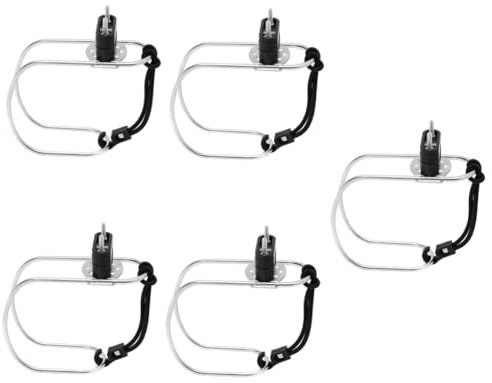 Yardwe 5 Piezas Soporte de de Vida Bolsa Seca de de natación Organizador de Anillos Accesorios para Soporte de Anillo de natación Soporte para aro Salvavidas el plastico