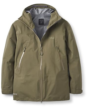 Rab Men's Kangri Gore-Tex Jacket | Waterproof, Breathable GTX Coat, for Hiking, Trekking, & Mountaineering