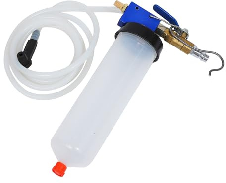 GOOHOCHY Attrezzo Cambio Olio Freni Auto e Veicoli Industriali Pompa Spurgo Liquido Freni DOT Kit Sostituzione Fluido Professionale e Domestico