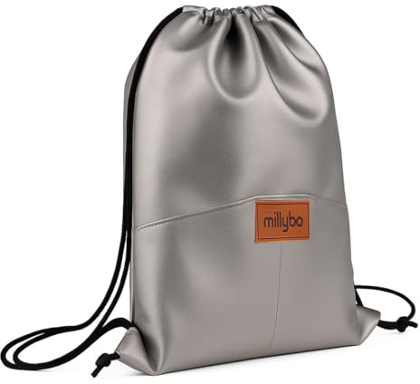 millybo SACCO ECO ÖKO- Leder Beutel Turnbeutel Sportbeutel Beuteltasche Rucksack