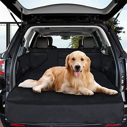 Dasing Hund bagageskydd hund vattentät bagagefilt för hundar universellt hundskydd med sidoskydd skydd skydd för bagageutrymme halkskydd nötningsresistent