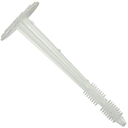 Bricoloco Cheville pour fixation de panneaux isolants EPA. Cheville à chevrons de fixation de panneaux isolants. Fixation de panneaux isolants pour le système d'isolation thermique extérieur. (100, 8
