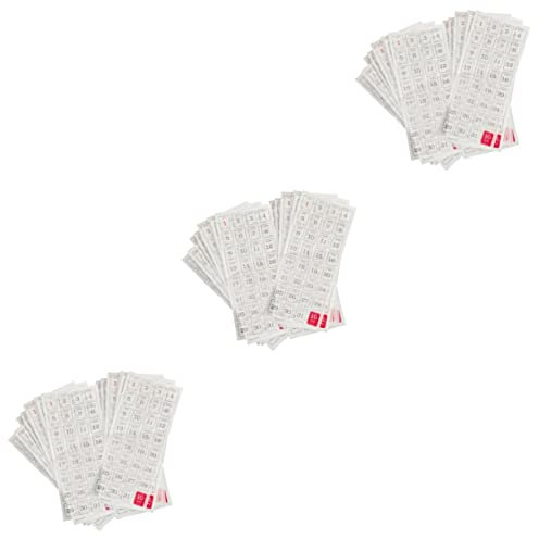NUOBESTY 72 Blatt 365 Tage Aufkleber Monatliche Kalenderaufkleber Tage Der Woche Etiketten Planer Mit Aufklebern Aufkleber Für Monatliche Datumsabdeckungen Zubehör Japanisches Papier Büro