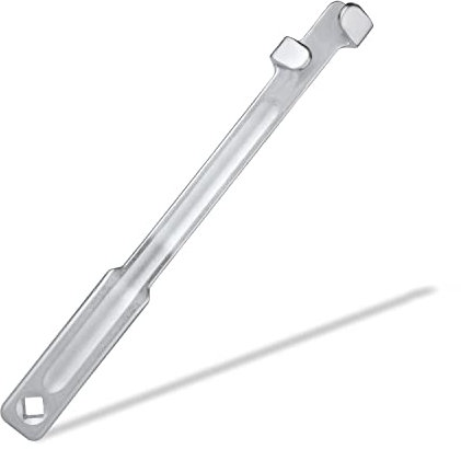 TOYMIS Schraubenschlüssel-Verlängerungswerkzeug, 38cm Schraubenschlüssel Verlängerung, mit 1,3cm Vierkantloch Schraubenschlüssel-Verlängerungs Wrench Extender Tool für Drive Click-Drehmomentschlüssel