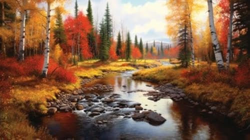 adrium Acryl-Bild 50 x 30 cm: Das fesselnde Foto fängt eine atemberaubende Landschaft ein und zeigt eine weite Fläche sanfter Hügel, einen lebendigen, mit (206630785)