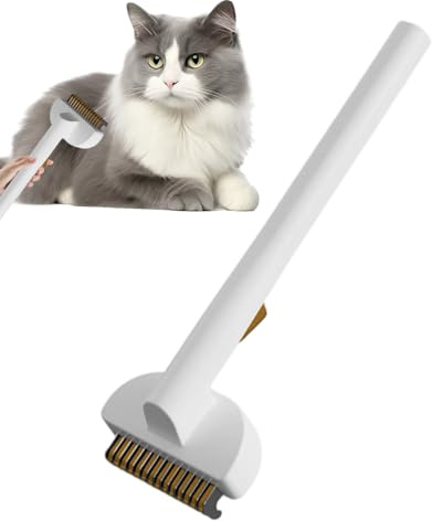 Bürste Für Katzen Haarausfall | Katzenpflege Bürste | Haarentferner Werkzeug Für Tierzubehör Lose Fell Entfernen Massage Indoor Haushalt