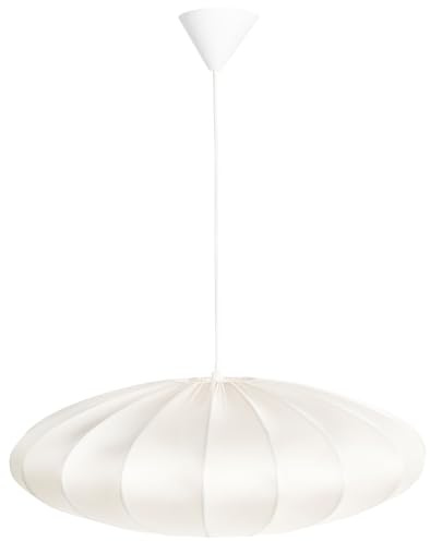 Taklampa med Lampskärm i Syntetisk Nylon Modern Design Off-White Guacara