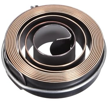 Molla di ritorno per trapano a colonna 1 pz trapano pressa molla spoletta alimentazione bobina di ritorno annerimento chimico foro 1800mm 68x19x1mm/68x19x0.7mm(68x19x1mm)