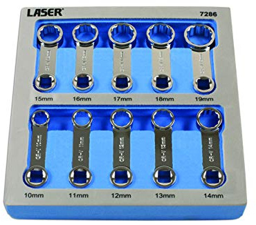 Laser 7286 Torque Adaptor Set 3/8D 10pc