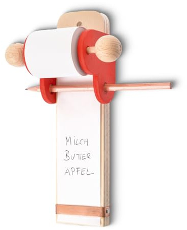 matches21 HOME & HOBBY Notizzettelhalter DIY Holz Bastelset für Kinder ab 10 Jahren Wandhalter Notizzettelspender Bausatz