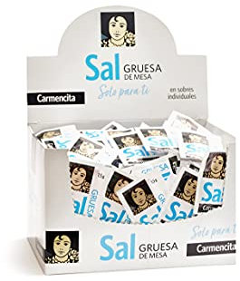 Sal gruesa de mesa 250 sobres
