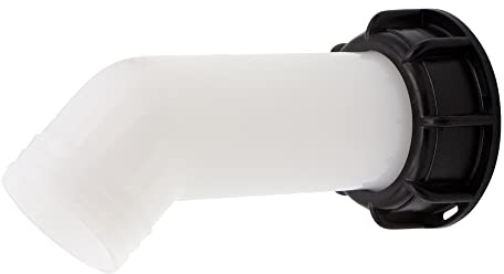 VARIOSAN IBC Auslaufstutzen 15433, S60x6, DN50, Kunststoff, schwarz