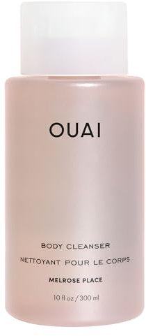OUAI Body Cleanser, Melrose Place - Nurture, Balance & Soften Skin - Hydrates with Jojoba Seed & Rose Hip Oil - Free of Parabens, Sulfates SLS and SLES & Phthalates - 10 fl oz