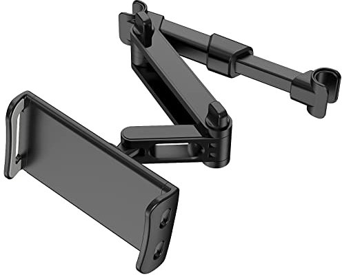 Giftorld Auto-Kopfstützen-Rücksitzhalterung, 360° drehbar, verstellbare Auto-Rücksitz-Kopfstütze,Tablet/Handyhalterung, kompatibel für ALLE 4-11 Tablets, Handys, iPhone, iPad Air Mini