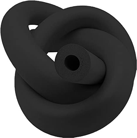 MMleYN Frostschutz Isolierschlauch Für Klimaanlagen Wasse, Rohrisolierung 6-110mm Innendurchmesser, Schaumstoffschlauch Für Griffrohr-Isolierung, Schwarz (Size : ID 75mm*20mm*1.8m)